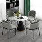 Metal Traditional Luxury Round Indoor Table Sintered Stone Table for Kitchen Clearhalo ' dining_table' 'Dining Tables & Seating' 'Dining Tables' 'furn' 'furn_dining_table' 'Furniture' 'furniture_dining_table' 'Kitchen & Dining Furniture' 'kitchen&dining_furn' 'kitchen' 'kitchen_dining_table' 1200x1200_1a13283c-2c6b-41f5-a06f-991666f10d44