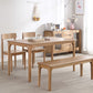 Modern Style Brown Dining Table Rectangle Solid Wood 4 Legs Dining Table for Home Clearhalo ' dining_table' 'Dining Tables & Seating' 'Dining Tables' 'furn' 'furn_dining_table' 'Furniture' 'furniture_dining_table' 'Kitchen & Dining Furniture' 'kitchen&dining_furn' 'kitchen' 'kitchen_dining_table' 1200x1200_1a13c48b-3096-46f8-8e74-9b94076d9040