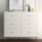 Classic Glam Soft-Close Storage Chest Drawers White Wood Dresser