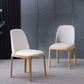 Scandinavian Home Side Chair Parsons Back Wood Armless Dining Room Chair Clearhalo ' kitchen&dining_furn' 'Dining Chairs' 'Dining Tables & Seating' 'dining_chair' 'furn' 'furn_dining_chair' 'Furniture' 'furniture_dining_chair' 'Kitchen & Dining Furniture' 'kitchen' 1200x1200_1a1dccaf-f66a-48fb-965f-b42ec5a4c8da
