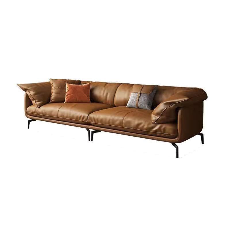 Cushions Sofa 35.43" D x 33.46" H Tuxedo Arm Sofa for Living Room