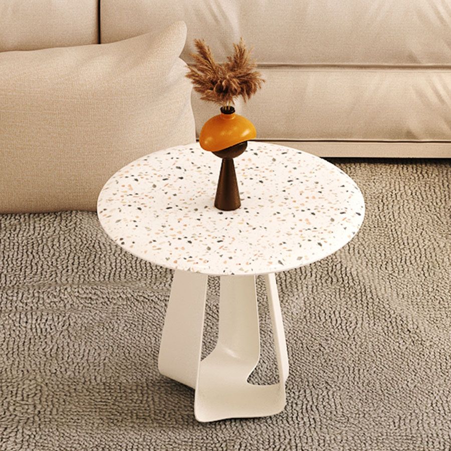 Single 1 Coffee Table 19.68" Tall Modern Round Coffee Cocktail Table Clearhalo 'Coffee & Accent Tables' 'Coffee Tables' 'coffee_tables' 'furn' 'furn_coffee_tables' 'Furniture' 'Living Room Furniture' 1200x1200_1a213675-bd0b-4027-b3c6-b45b65c00473