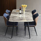 Metal Contemporary Rectangular Dining Table Sintered Stone Table with 4 Black Legs Clearhalo ' dining_table' 'Dining Tables & Seating' 'Dining Tables' 'furn' 'furn_dining_table' 'Furniture' 'furniture_dining_table' 'Kitchen & Dining Furniture' 'kitchen&dining_furn' 'kitchen' 'kitchen_dining_table' 1200x1200_1a213e40-078c-4095-9113-e12b7d1d21dc
