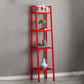 Contemporary Ladder Bookshelf Metal Open Back Bookcase for Office Clearhalo 'Bookcases' 'furn' 'furn_bookcases' 'Furniture' 'Office Furniture' 1200x1200_1a217270-4a33-405a-832f-4c5c8c8c70ce
