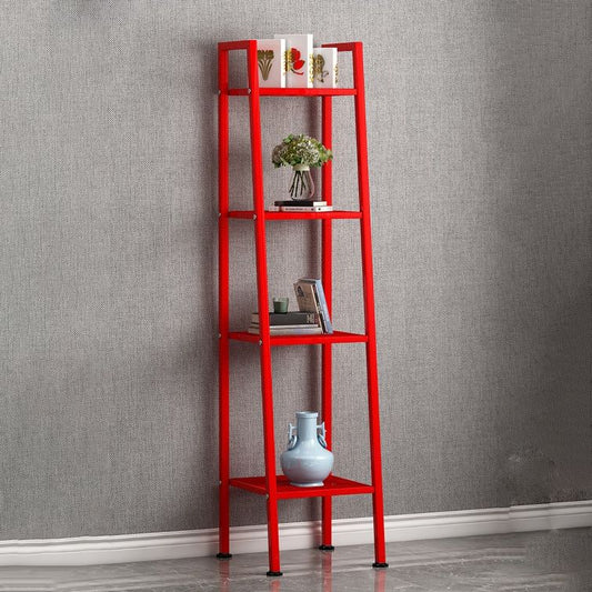Contemporary Ladder Bookshelf Metal Open Back Bookcase for Office Clearhalo 'Bookcases' 'furn' 'furn_bookcases' 'Furniture' 'Office Furniture' 1200x1200_1a217270-4a33-405a-832f-4c5c8c8c70ce