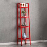 Contemporary Ladder Bookshelf Metal Open Back Bookcase for Office Clearhalo 'Bookcases' 'furn' 'furn_bookcases' 'Furniture' 'Office Furniture' 1200x1200_1a217270-4a33-405a-832f-4c5c8c8c70ce