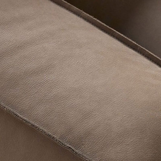 Contemporary Recessed Arm Sofa Tight Back Settee for Living Room