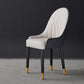 Dining Room Upholstered Chair Faux Leather Parsons Armless Chair