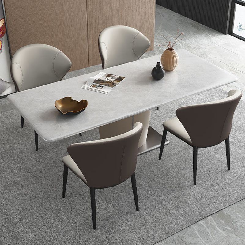 Industrial Style Side Chair Wingback Metal Dining Room Chair for Kitchen Clearhalo 'Dining Chairs' 'Dining Tables & Seating' 'dining_chair' 'furn' 'furn_dining_chair' 'Furniture' 'Kitchen & Dining Furniture' 1200x1200_1a2c2a76-60c2-4b07-8d90-4c88a3e90556