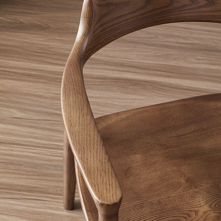 Traditional Arm Dining Chairs Open Back Solid Wood Home Armchairs Clearhalo ' kitchen&dining_furn' 'Dining Chairs' 'Dining Tables & Seating' 'dining_chair' 'furn' 'furn_dining_chair' 'Furniture' 'furniture_dining_chair' 'Kitchen & Dining Furniture' 'kitchen' 1200x1200_1a303b37-c2ea-4e2a-8689-c873dd51c20d