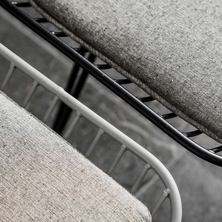 Contemporary Design Open Back Dining Side Chair Armless Dining Side Chairs Clearhalo ' kitchen&dining_furn' 'Dining Chairs' 'Dining Tables & Seating' 'dining_chair' 'furn' 'furn_dining_chair' 'Furniture' 'furniture_dining_chair' 'Kitchen & Dining Furniture' 'kitchen' 1200x1200_1a34d85e-a1bc-4884-ac90-ceed5218ddf5