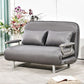 Scandinavian Foldable Futon Sleeper Sofa Round Arms Convertible Sofas Clearhalo 'furn' 'furn_futons' 'Furniture' 'Futons & Daybeds' 'Futons' 'Living Room Furniture' 1200x1200_1a35004f-a0d8-4f68-9b1e-1f3f3e93c358
