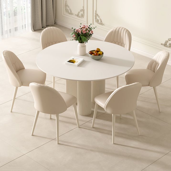 1/5 Piece Stone Top Contemporary Style Dining Room Chair Set Clearhalo 'Dining Room Sets' 'Dining Tables & Seating' 'dining_room_set' 'furn' 'furn_dining_room_set' 'Furniture' 'Kitchen & Dining Furniture' 1200x1200_1a36b504-f565-4703-90a5-e6011933ca13
