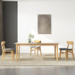 Midcentury Rectangle Dining Table Sintered Stone Table with 4 Legs Wood Base Clearhalo ' dining_table' 'Dining Tables & Seating' 'Dining Tables' 'furn' 'furn_dining_table' 'Furniture' 'furniture_dining_table' 'Kitchen & Dining Furniture' 'kitchen&dining_furn' 'kitchen' 'kitchen_dining_table' 1200x1200_1a3e6f9c-515d-4b58-bf87-7465cd0676e6