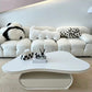 35" Wide Contemporary Cocktail Table White Single Coffee Table Clearhalo 'Coffee & Accent Tables' 'Coffee Tables' 'coffee_tables' 'furn' 'furn_coffee_tables' 'Furniture' 'Living Room Furniture' 1200x1200_1a3ec93c-9585-4a92-8a25-aeee838bc362