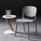 Modern Plastic Open Back Side Chair 32"H Acrylic Dining Chair for Restaurant Bedroom Clearhalo ' kitchen&dining_furn' 'Dining Chairs' 'Dining Tables & Seating' 'dining_chair' 'furn' 'furn_dining_chair' 'Furniture' 'furniture_dining_chair' 'Kitchen & Dining Furniture' 'kitchen' 1200x1200_1a490577-844b-44e2-9007-ba0ef02c326d