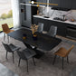 Rectangle Sintered Stone Top Dining Table Luxury Table with Pedestal Base Clearhalo ' dining_table' 'Dining Tables & Seating' 'Dining Tables' 'furn' 'furn_dining_table' 'Furniture' 'furniture_dining_table' 'Kitchen & Dining Furniture' 'kitchen&dining_furn' 'kitchen' 'kitchen_dining_table' 1200x1200_1a4a769f-ac5d-43fd-8f24-235dbddd9aa4