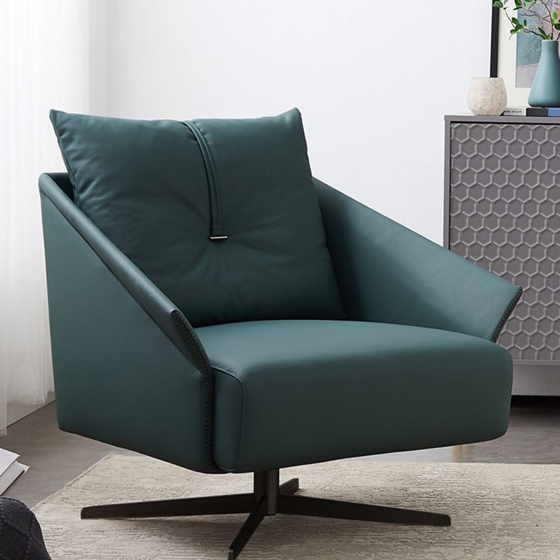 32.68" Long Flared Arms Chair 4-Star Leg Accent Armchair for Living Room Clearhalo 'Accent Chairs' 'accent_chairs' 'Chairs & Seating' 'furn' 'furn_accent_chairs' 'Furniture' 'Living Room Furniture' 1200x1200_1a4dfa38-c42b-47be-b74d-9cf7179c9b8f