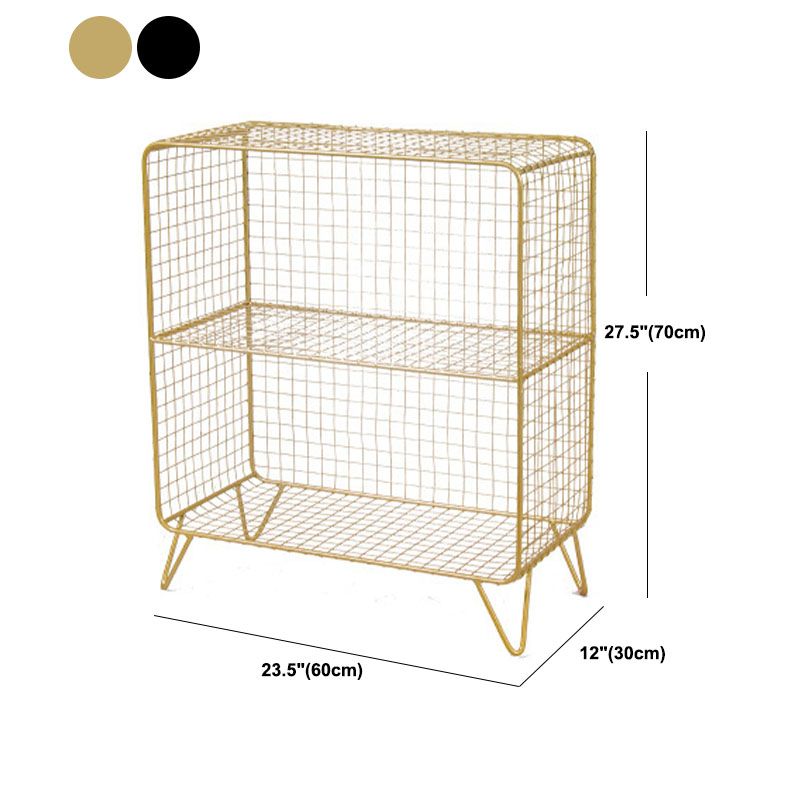 Libreria moderna di libreria metallica standard chiusa verticale libreria in bruciatura