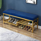 Glam 14" W Seating Bench Cushioned Rectangle Shoe Storage Entryway and Bedroom Bench Clearhalo 'Benches' 'Chairs & Seating' 'furn' 'furn_benches' 'Furniture' 'Living Room Furniture' 1200x1200_1a4f3b90-ac30-4068-a041-667e1f1ea96f