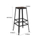 Modern 1/4/6/7 Pieces Bar Table Set Rectangle Wood Counter Table with High Stools for Cafe Clearhalo 'Bar Furniture' 'furn' 'furn_home_bar_bar_sets' 'Furniture' 'Home Bars & Bar Sets' 'home_bar_bar_sets' 'Kitchen & Dining Furniture' 1200x1200_1a4fc672-2096-4a44-8fdd-25fe55c7c61b
