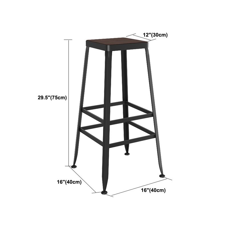 Modern 1/4/6/7 Pieces Bar Table Set Rectangle Wood Counter Table with High Stools for Cafe Clearhalo 'Bar Furniture' 'furn' 'furn_home_bar_bar_sets' 'Furniture' 'Home Bars & Bar Sets' 'home_bar_bar_sets' 'Kitchen & Dining Furniture' 1200x1200_1a4fc672-2096-4a44-8fdd-25fe55c7c61b