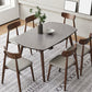 Modern Style Sintered Stone Dining Round Table Set 1/5/6/7 Pieces Dining Set