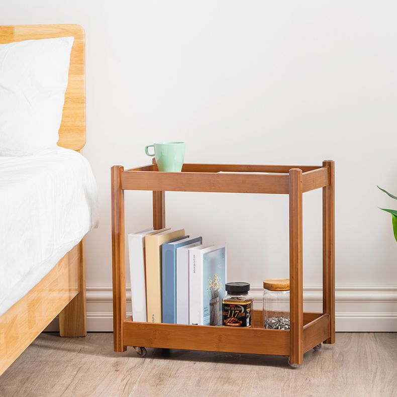 Contemporary Rectangular Side Table Brown Sofa Side Accent Table Clearhalo 'Coffee & Accent Tables' 'End & Side Tables' 'end_side_tables' 'furn' 'furn_end_side_tables' 'Furniture' 'Living Room Furniture' 1200x1200_1a5a2e2b-6452-49db-ad69-ecdecf899aef