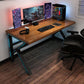 Industrial Wood Computer Desk Rectangular Natural Gaming Desk Clearhalo 'furn' 'furn_office_desk' 'Furniture' 'Office Desks' 'Office Furniture' 'office_desk' 1200x1200_1a5c67e1-202c-47af-8895-9f91f2fcc1f9
