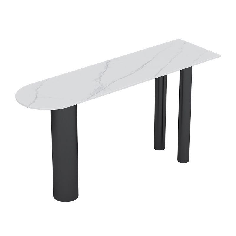 Modern Free Form Bar Table Set 1/3 Pcs Stone Top Bar Table and Upholstered Stools Clearhalo 'Bar Furniture' 'furn' 'furn_home_bar_bar_sets' 'Furniture' 'Home Bars & Bar Sets' 'home_bar_bar_sets' 'Kitchen & Dining Furniture' 1200x1200_1a5cb1ed-dcbf-416f-b7a6-53a5902bbf65