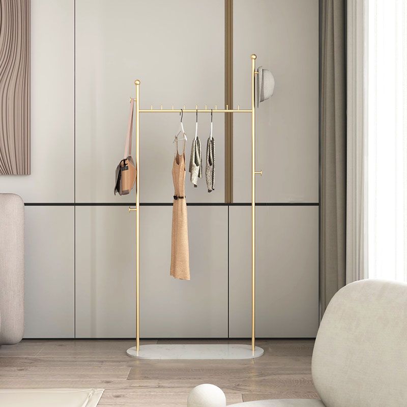 Modern Entryway Kit Metal Free Standing 5 or More Entry Hall Tree Clearhalo 'Entry & Mudroom Furniture' 'furn' 'furn_hall_tree_coat_racks' 'Furniture' 'Hall Trees & Coat Racks' 'hall_tree_coat_racks' 1200x1200_1a61b240-6197-4169-aef4-c0f0a320c9c9