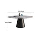 Modern 1/4/7/9/11 Pieces Dining Set Round Sintered Stone Dining Table Set Clearhalo 'Dining Room Sets' 'Dining Tables & Seating' 'dining_room_set' 'furn' 'furn_dining_room_set' 'Furniture' 'furniture_dining_room_set' 'Kitchen & Dining Furniture' 1200x1200_1a621e9a-a1db-4c83-9d8c-6e67fcca2f0e