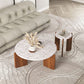 Stone Coffee Cocktail Table Modern 3 Legs Coffee or End Table Clearhalo 'Coffee & Accent Tables' 'Coffee Tables' 'coffee_tables' 'furn' 'furn_coffee_tables' 'Furniture' 'Living Room Furniture' 1200x1200_1a636926-ab02-4fc9-bfcf-6fe35774ebd2
