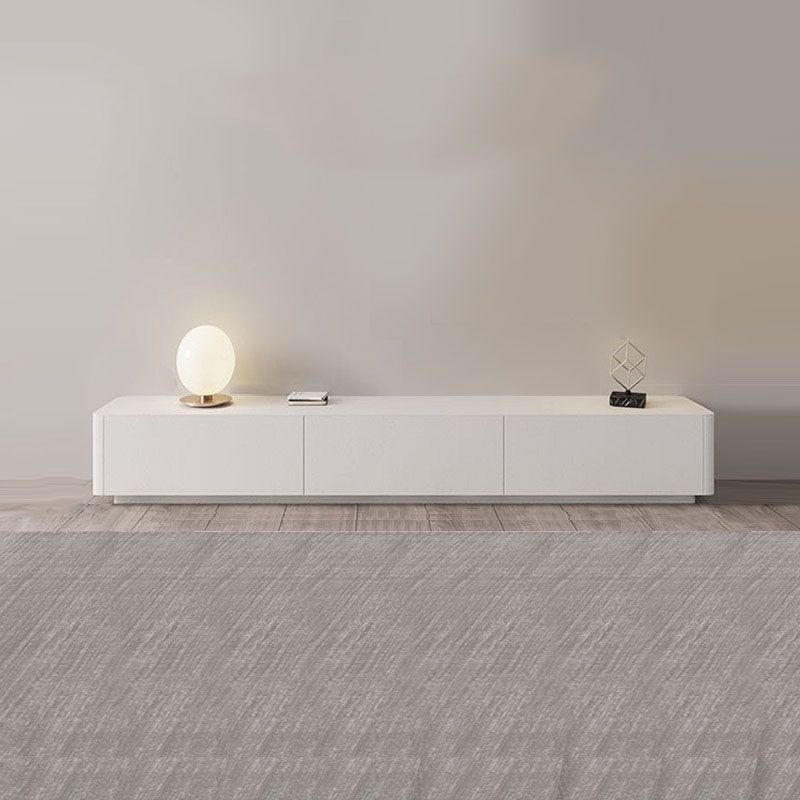 Modern Style White TV Stand, Stone/ Wood TV Console with Drawers Clearhalo 'furn' 'furn_tv_stands_entertainment_centers' 'Furniture' 'Living Room Furniture' 'TV Stands & Entertainment Centers' 'TV Stands & Media Storage Furniture' 'tv_stands_entertainment_centers' 1200x1200_1a649790-ff50-4741-ba8b-832c3ed22168