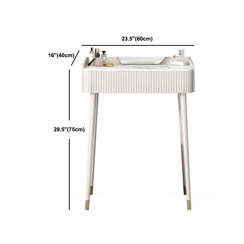 Tavolo da toeletta da toeletta per vanità contemporanea top vanity table set