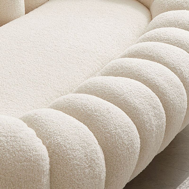 Sofá de brazo inclinado de 2/3 plazas moderna 39.37 "D Sofá de almohada cosida