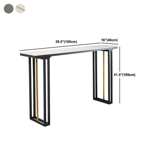Tavolo da pranzo in pietra sinterizzato industriale per soggiorno da cucina