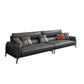 Upscale Grey Sofa with Four Legs Leather Sofa Living Room Seating Clearhalo 'furn' 'furn_sofas' 'Furniture' 'Living Room Furniture' 'Sofa' 'sofas' 1200x1200_1a67a562-5b40-4ce8-b893-179630eff6d0