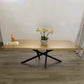 Solid Wood Brown Tone Dining Table Industrial 4 Legs Table for Dining Room Clearhalo ' dining_table' 'Dining Tables & Seating' 'Dining Tables' 'furn' 'furn_dining_table' 'Furniture' 'furniture_dining_table' 'Kitchen & Dining Furniture' 'kitchen&dining_furn' 'kitchen' 'kitchen_dining_table' 1200x1200_1a6c1096-67e4-48c3-86c0-9072f1a4580d