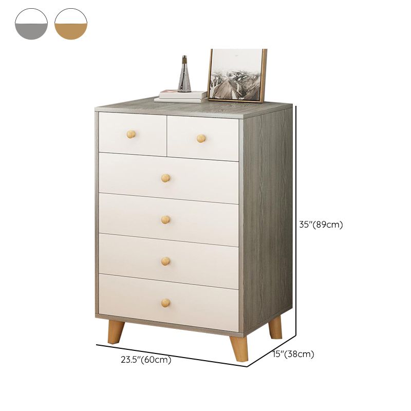 Cofre de almacenamiento de madera ultra moderna de 14.82 pulgadas de ancho de almacenamiento de almacenamiento