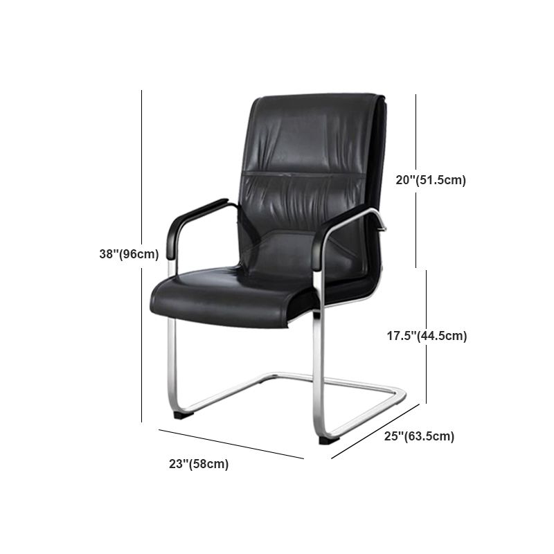 Modern & Contemporary Mid-Back Chair Conference Office Chair Clearhalo 'furn' 'furn_office_chair' 'Furniture' 'Office Chairs' 'Office Furniture' 'office_chair' 1200x1200_1a7297ec-19aa-458b-918b-ecc4e81c5940