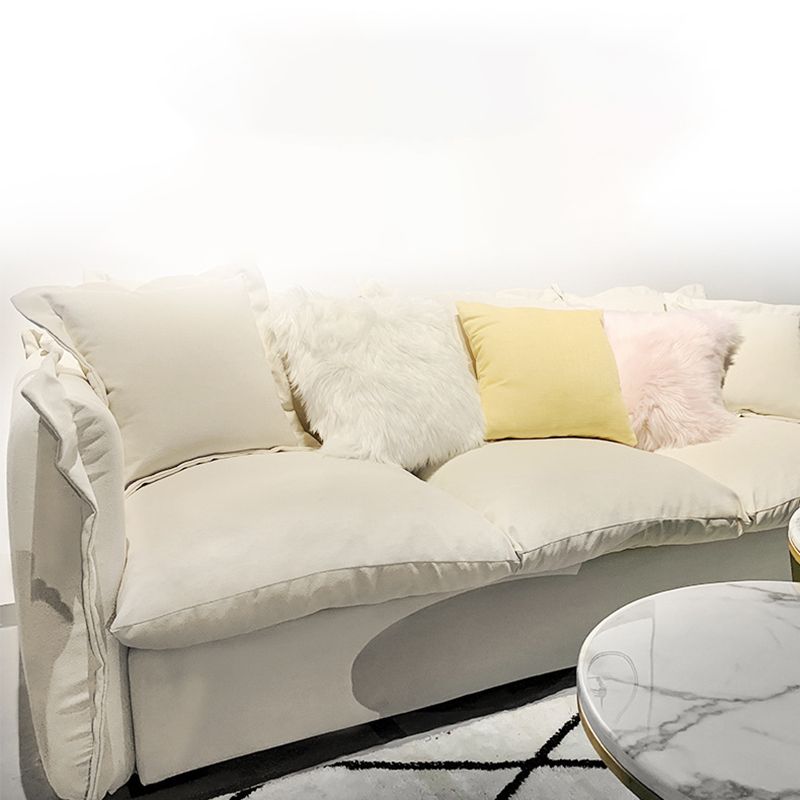 Contemporary Tuxedo Arm Standard Sofa Fabric Cushions Seating Clearhalo 'furn' 'furn_sofas' 'Furniture' 'Living Room Furniture' 'Sofa' 'sofas' 1200x1200_1a75e6a0-1c49-46b5-857c-bc0a1c0a1cb9