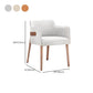 Modern Simple Arm Chair Wooden Base Dining Arm Chair for Living Room Clearhalo 'Dining Chairs' 'Dining Tables & Seating' 'dining_chair' 'furn' 'furn_dining_chair' 'Furniture' 'Kitchen & Dining Furniture' 1200x1200_1a764c3e-820a-4781-aaa7-7500084db5fd