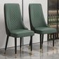 Chaise latéral de style glamour Parsons Parsons Indoor Dining Chair pour le salon