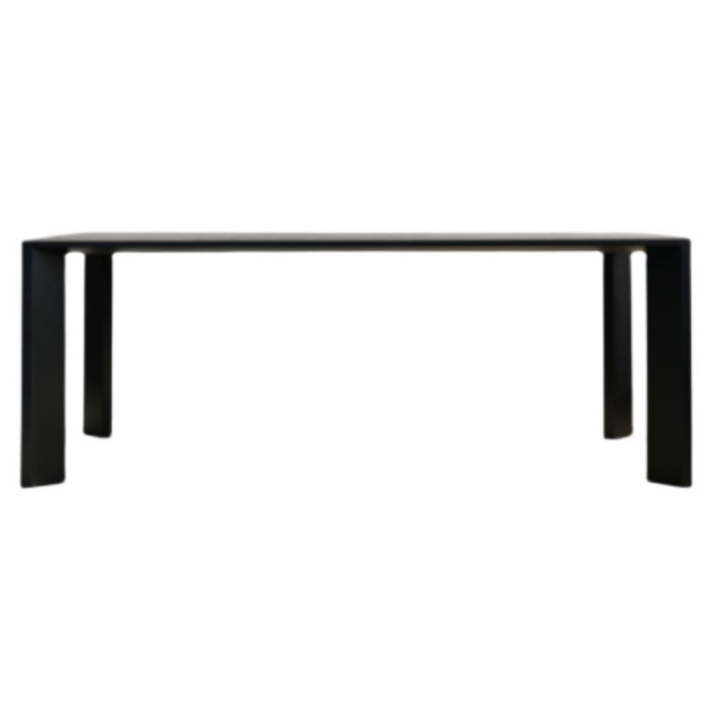 Modern Ash Wood Table in Black for Restaurant Rectangle Dining Table with 4 Legs Clearhalo ' dining_table' 'Dining Tables & Seating' 'Dining Tables' 'furn' 'furn_dining_table' 'Furniture' 'furniture_dining_table' 'Kitchen & Dining Furniture' 'kitchen&dining_furn' 'kitchen' 'kitchen_dining_table' 1200x1200_1a7bf985-762a-47e9-b0a0-57fd06651199