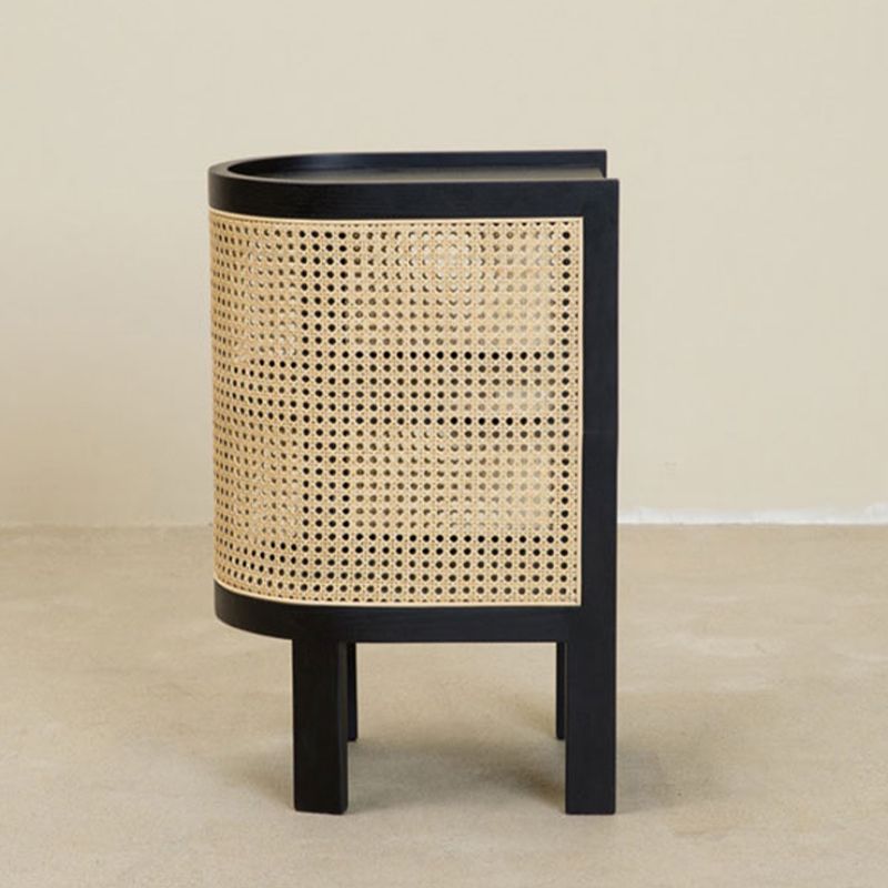 Open opslag eigentijds accenttafel nachtkastje antiek afwerking nachtkastje met planken met planken