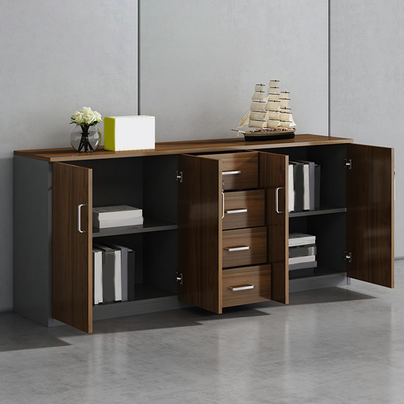 Traditional Wood File Cabinet Solid Color Wood File Cabinet with Drawers Clearhalo 'Filing Cabinets' 'filling_cabinets' 'furn' 'furn_filling_cabinets' 'Furniture' 'Office Furniture' 1200x1200_1a7fa0f0-e15f-40f1-aff4-0e1518092475