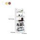 Contemporary Metal Book Shelf Folding Open Back Bookshelf Shelves Included Clearhalo 'Bookcases' 'furn' 'furn_bookcases' 'Furniture' 'Office Furniture' 1200x1200_1a82a020-869c-44d1-a7ca-92846e070412
