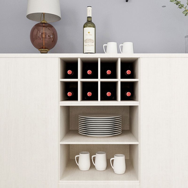 Sideboard di lusso di archiviazione del rettangolo di legno con cassetti e porte