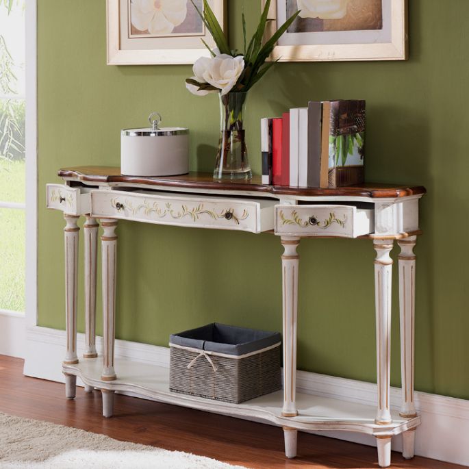 Table de madera Victoria Forma gratuita Table de consola de sofá para Hall para Hall